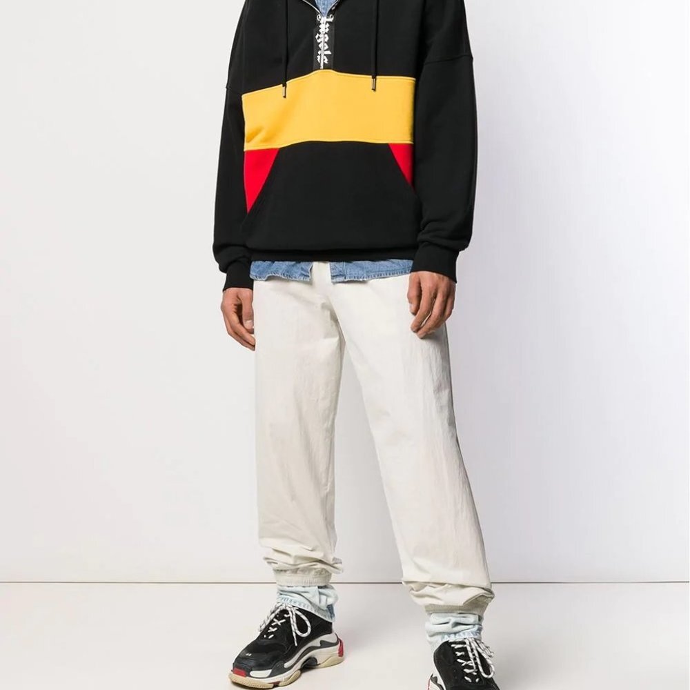 🎁 Y/Project Denim Cuff Track Pants